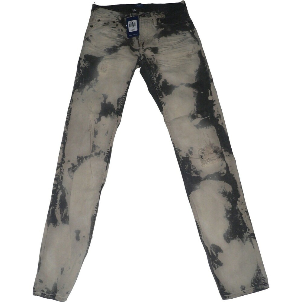 NWT Polo Ralph Lauren 27 Jeans bleached straight $398 destroyed distressed